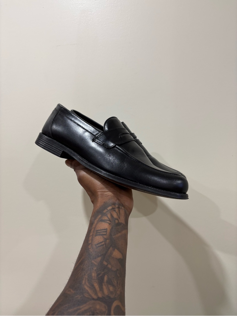 Vintage Leather Penny Loafers